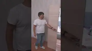Пример установки двери компакт.