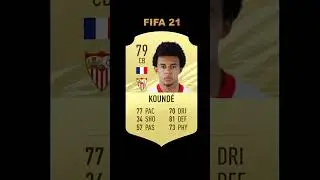 Jules Kounde in EVERY FIFA (FIFA 20-EAFC 24) 