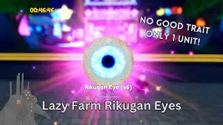 Rikugan Eyes Lazy Farm, Only 1 Unit ! | Anime Adventure