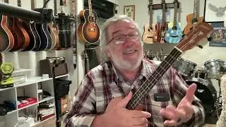 Guitar Alternative for Holidays - A Baritone Ukulele is almost a guitar!