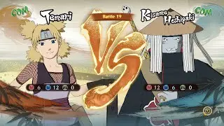 Naruto Shippuden: Ultimate Ninja Storm 4, Temari VS Kisame Hoshigaki!