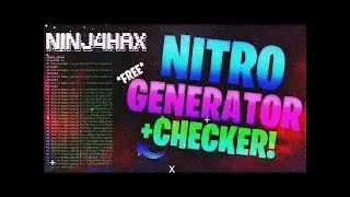 Discord Nitro Generator + Checker 2022 [FREE DOWNLOAD] CYBER GEN