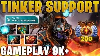 DOMINANDO EUROPA CON LA MEJOR BUILD🤯SUPPORT GAMEPLAY🔥DOTA 2 #dota2tinker
