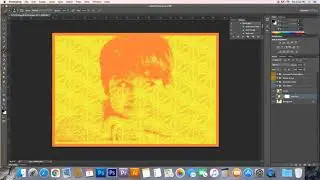 Geometric Art Photoshop Action Tutorial
