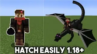 How To Hatch Ender Dragon Egg in Minecraft Easily! 1.18+