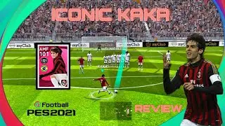 👿👿 ICONIC KAKA REVIEW 🔥🔥 INSANE IN PES MOBILE 2021