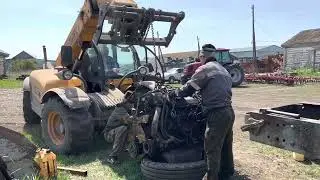Новое видео! Двигатель сорвался со стропы! Шок! Нервы на пределе! Ремонт и первый запуск СМД-60!