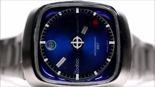 Zodiac Astrographic SST Mysteriöse Armbanduhr 70s Designikone
