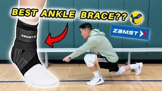 Best Ankle Brace For Volleyball?? | ZAMST A1 Ankle Brace Review