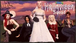 The Sims 4 CAS: Halloween Squad