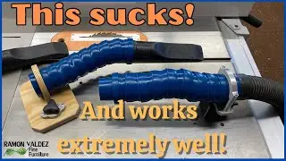 Vacuum Hose Holder - Magnetic or clamp in place, easy to make and super useful!