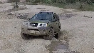 Xterra Pro-4x vs. Wrangler Sahara JK in the Quarry at The Badlands Off Road Park
