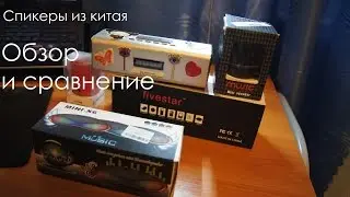 Спикеры из Китая. Обзор, сравнение.