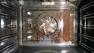 How to self-clean an oven. My first test.