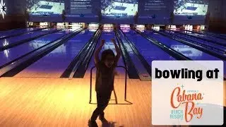 Bowling At Galaxy Bowl In Universal’s Cabana Bay Beach Resort