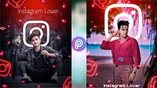 Instagram glowing photo editing in picsArt | Instagram Viral Photo Editing [ AF EDIT ]