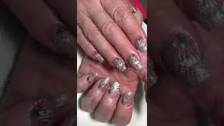 Fashionable manicure design #shorts