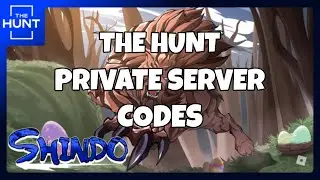 50 Private Server Codes For The Hunt | Shindo Life