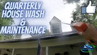 Quarterly House Wash & Maintenance
