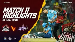 Match 11 | Dambulla Giants vs Colombo Stars | Full Match Highlights LPL 2021