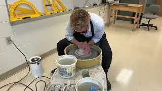 Throwing a plate or dish