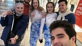 لانا ولين ومصطفى مع انس الشايب بقطر 🔥فعاليات تجنن بمدينة الالعاب 😂❤ شوفو شو صار ؟!