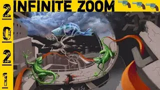 Endless Zoom / - Zoomquilt  #01 ⚫ Visit Amazing Website Infinity zoom video /Zoom HD /2021/