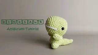 How to crochet amigurumi easy small dinosaur-small amigurumi crochet-how to make easy crochet doll