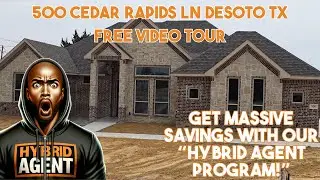🏡 Exclusive Tour: Custom Home 500 Cedar Rapids Lane Desoto, TX | Save Big with Hybrid Agent Program