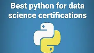 Best python with data science courses