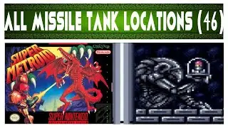 Super Metroid - All Missiles Locations (46)