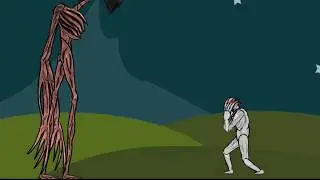 Scp-096 VS Siren head [ draw cartoon 2 ]