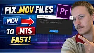 Fix Adobe Premiere Pro “We Were Unable to Open the File on Disk” (MOV Import Error)