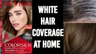White hair coverage | how to dye grey hair |