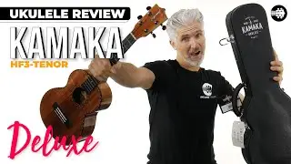 Kamaka HF3 Deluxe Tenor Ukulele Hawaiian Koa | 