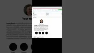 Create your own bio web page #Shorts