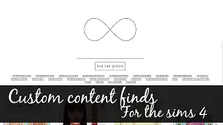 The Sims 4 Custom Content Finds + List of websites.