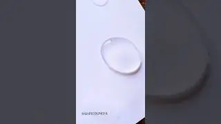 Satisfying 🌸 Krishna Droplet Art #shorts #art