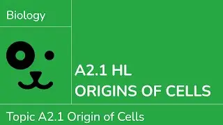 A2.1 HL Origin of Cells [IB Biology HL]