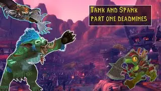 Leveling by Only TANKING Dungeons in WOW BFA 8.3 Part 1 (World of Warcraft Battle for Azeroth)