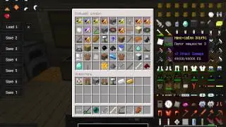 Lp.minecraft 24 серия (скрафтил не записавши видио как я зделал нано саблю))