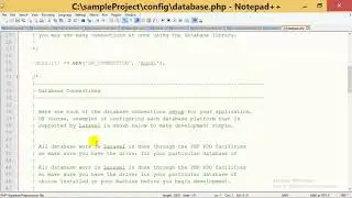 2  Configuration of Laravel