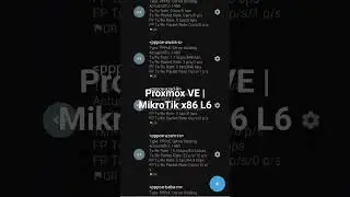 Proxmox VE | MikroTik x86 L6