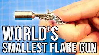 World's Smallest Flare Gun! (Actually Shoots!)