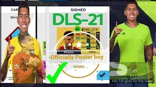 Dream League Soccer 21 Poster boy Firmino Signed 🔥🔥