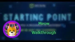 HackTheBox Walkthrough -- Meow -- Starting Point