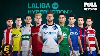 LaLiga HyperMotion Official Kits 2024/25 (FULL VERSION) - PES 2021 & FL24