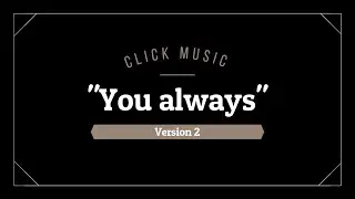 You always version 2