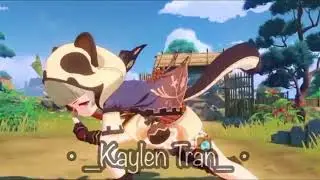 Genshin impact edit ig (took 3 hours bc to record videos of genshin impact characters 😔)