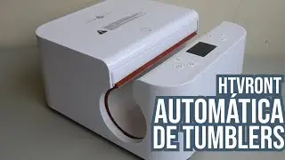 ¿Cómo utilizar mi máquina HTVRont Automática de termos?